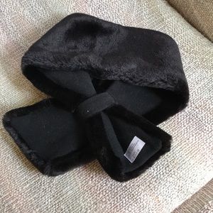 FREE PEOPLE Faux Fur Scarf Stole Boho